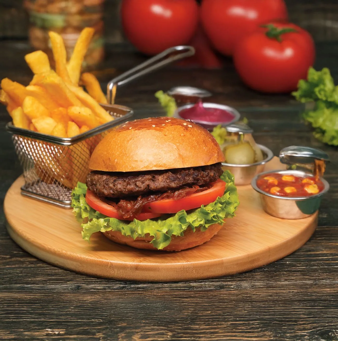 KLASİK BURGER MENÜ